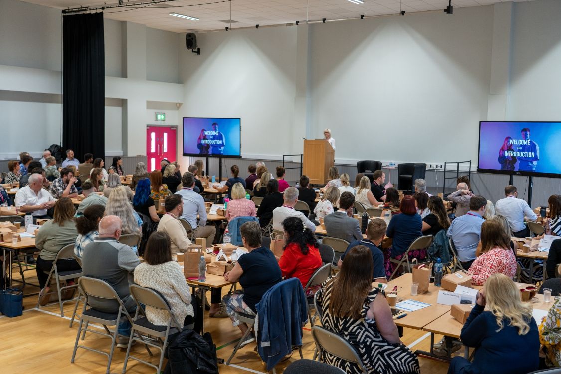 Staff at Directorate event